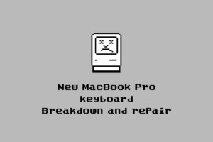 MacBook Pro 2016の”キーボード不具合”で修理に出しました…