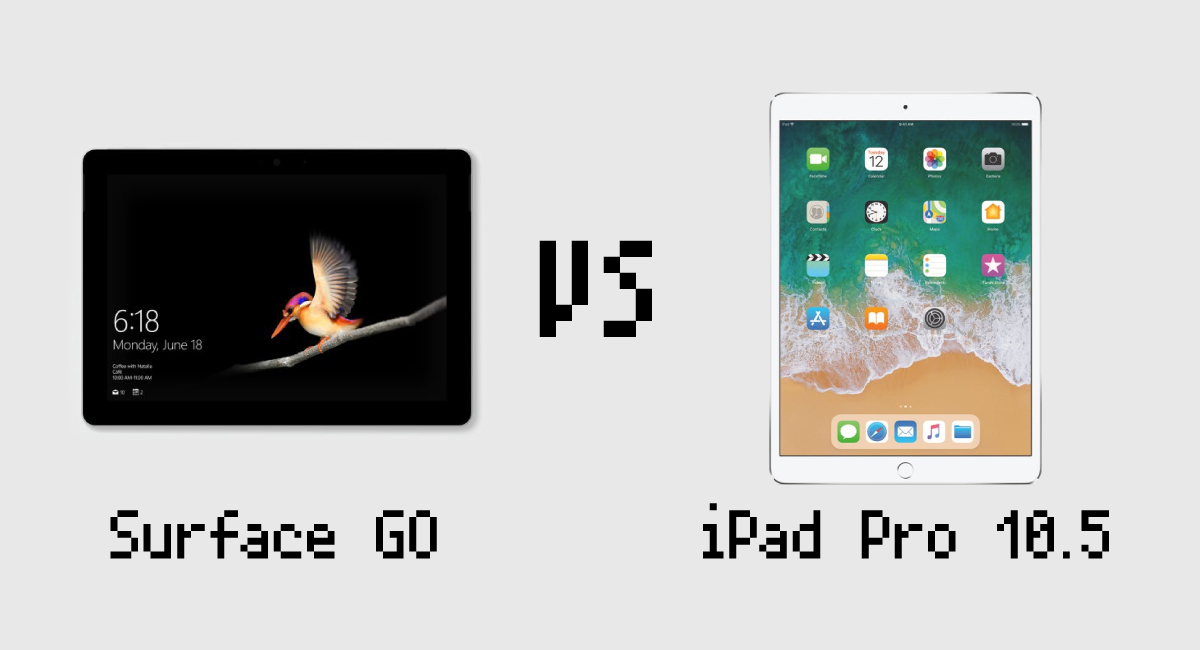 Surface ProとiPad Pro 10.5の比較