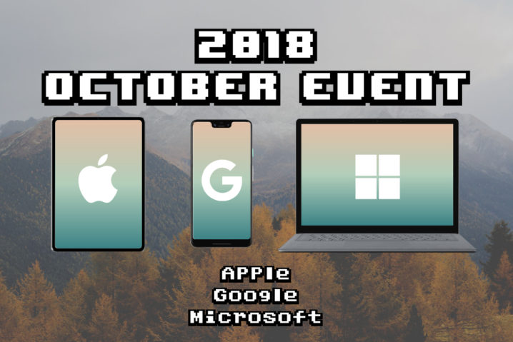 10月開催のApple・Google・Microsoftイベント予想まとめ