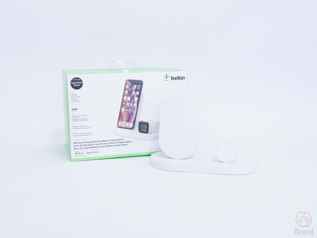Belkin『BOOST↑UP ワイヤレス充電ドック』。