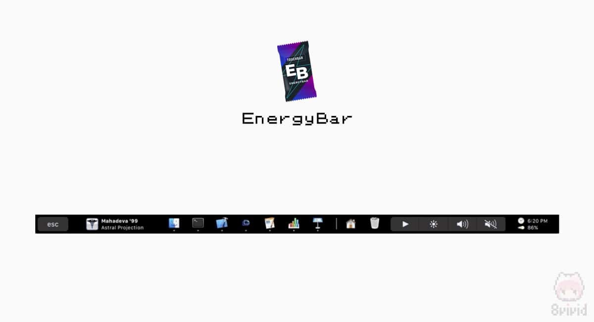 【2】EnergyBar：Touch Barをウィジェット化