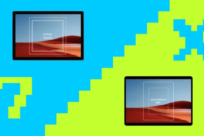Surface Pro X vs Pro 7—比較の構図はx86 vs ARMであり、問題はアプリの互換性である