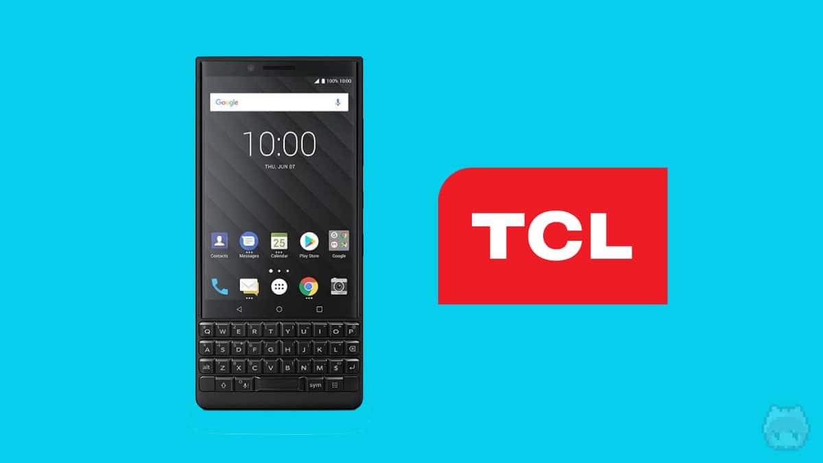 BlackBerry KEY2はTCL製。