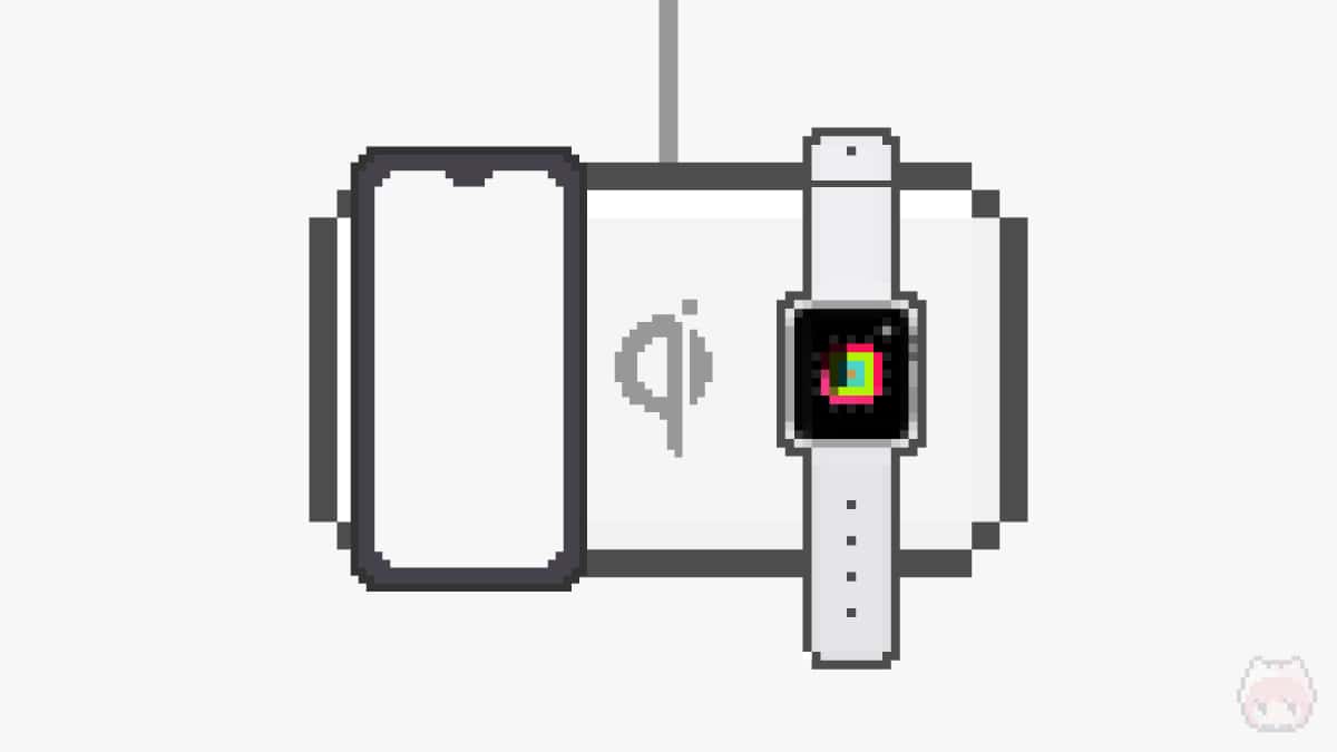 Apple WatchはQiの規格外のワイヤレス充電方式。