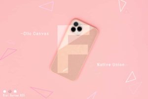 【レビュー】Native Union『Clic Canvas』—異素材感が可愛いiPhone 11 Proケース