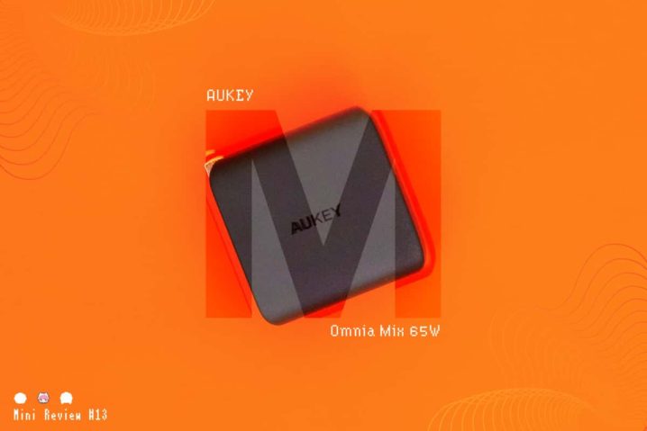 【レビュー】AUKEY『Omnia Mix 65W《PA-B3》』—AもCも搭載！60W超で小型なニクいUSB PD充電器
