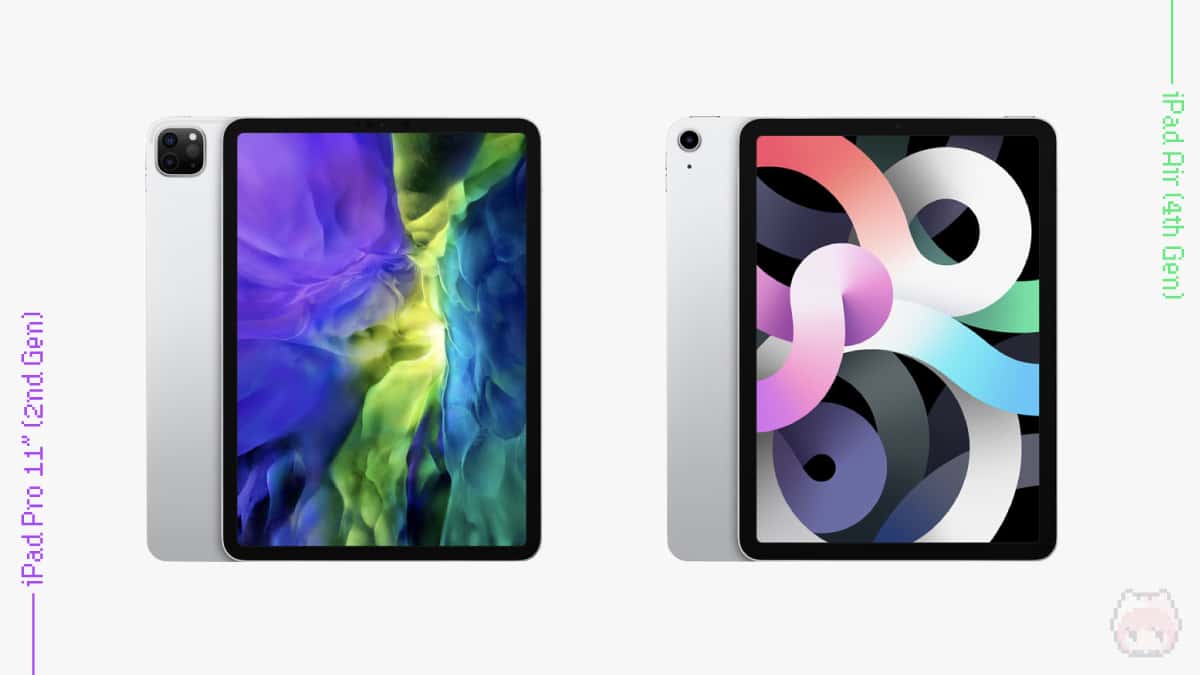 iPad Pro 11インチ（第2世代・2020）・iPad Air（第4世代・2020）