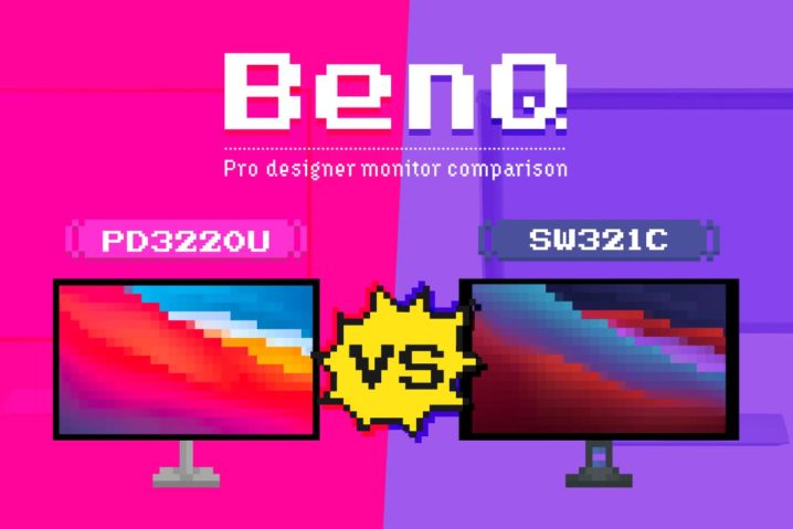 BenQモニター『PD3220U』・『SW321C』徹底比較——ユーザー視点で特徴と買うべき層を考える[PR]