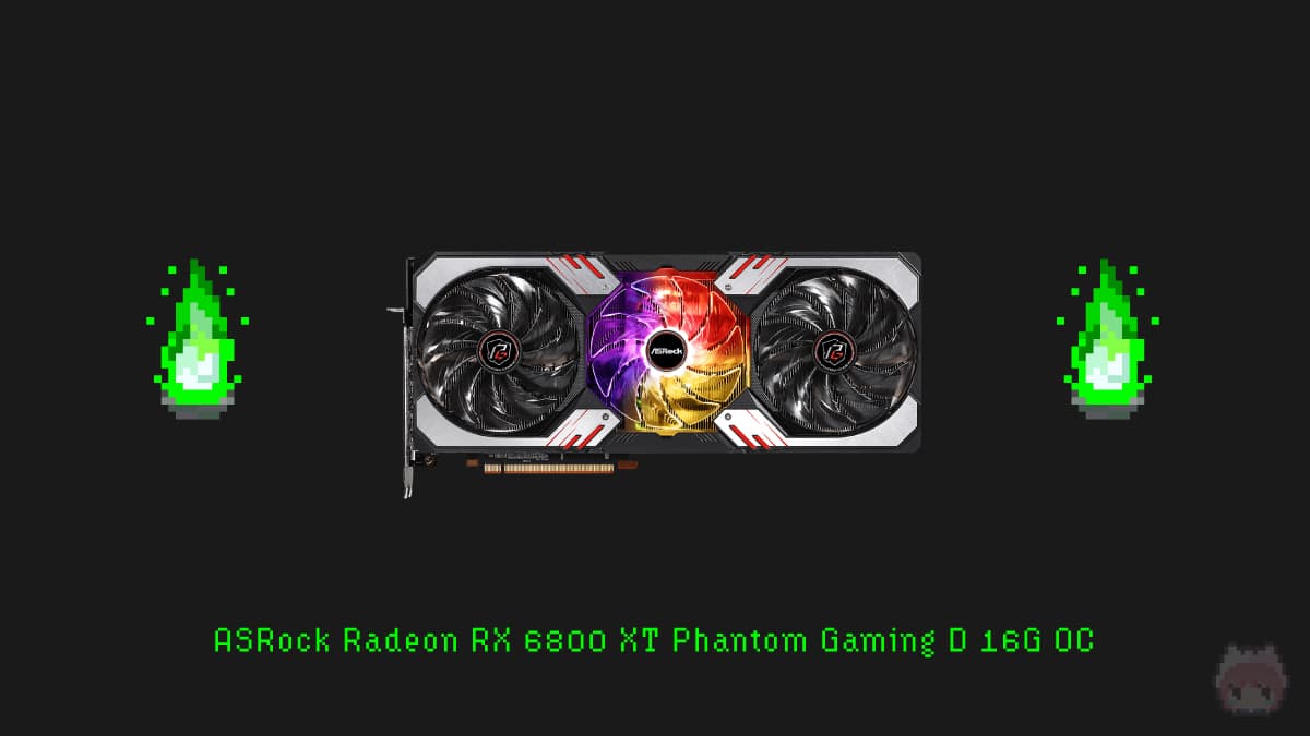 ASRock Radeon RX 6800 XT Phantom Gaming D 16G OC