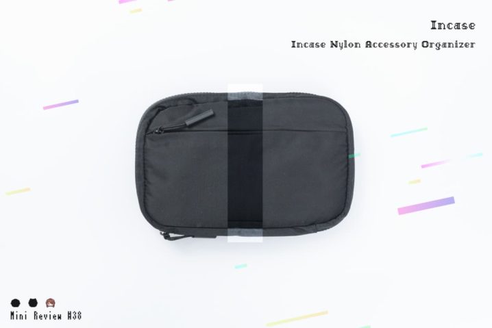 【レビュー】Incase Nylon Accessory Organizer：Appleに最適化されたガジェットポーチ