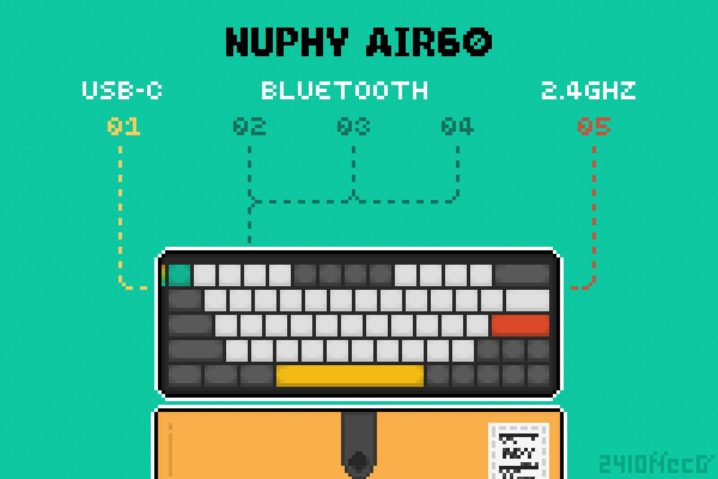 iPad/Android Tabの二刀流なら『NuPhy Air60』が正解か？