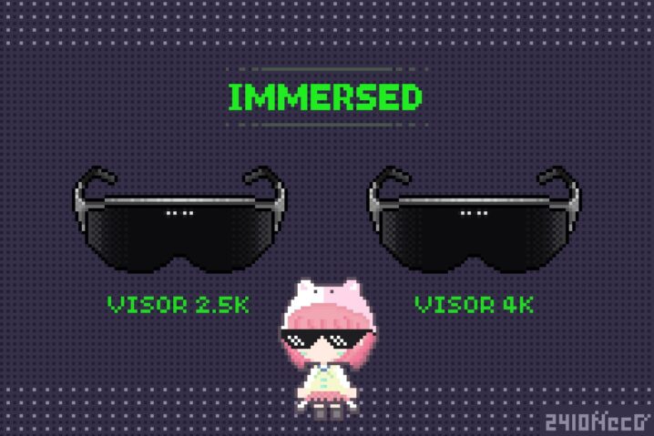 Immersed Visor 2.5Kが製造中止 ＆ Founder's Editionの割引期間延長