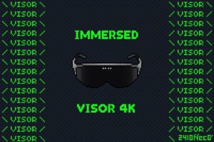 小型軽量HMD『Visor 4K Founder's Edition』の早期割引がまもなく終了