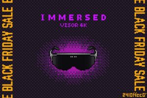 『Immersed Visor 4K』がブラックフライデーセール中！